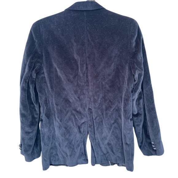John Varvatos Black Velvet Blazer - Picture 6 of 7